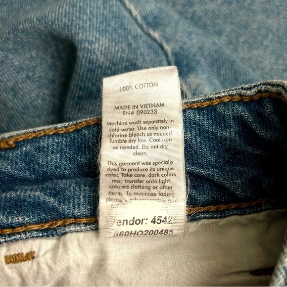 PacSun Mom Jean Medium Light Wash High Rise Jeans Size 25 - Picture 14 of 15